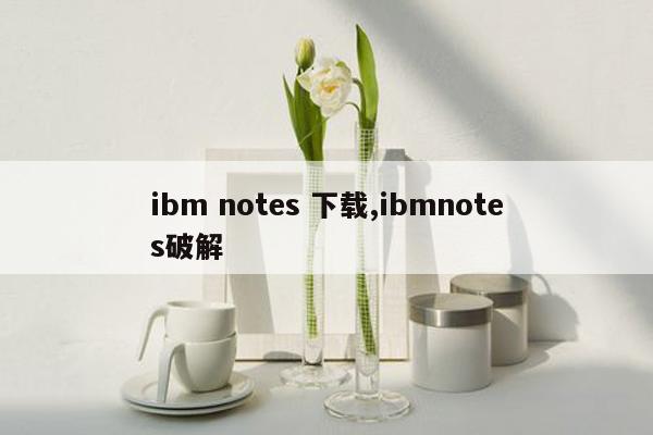 ibm notes 下载,ibmnotes破解