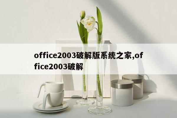 office2003破解版系统之家,office2003破解