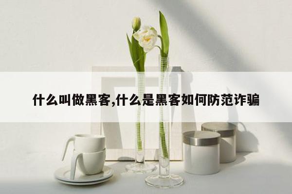 什么叫做黑客,什么是黑客如何防范诈骗