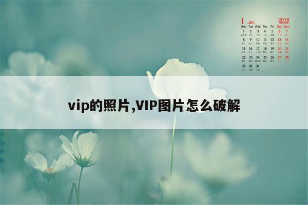 vip的照片,VIP图片怎么破解